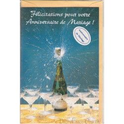 Carte Félicitation pour votre Anniversaire de Mariage