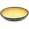 Oval Blue Soufflenheim Dish Daisy 30 cm