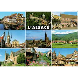 Alsace Multi-View Postcard