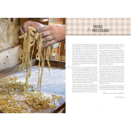 Recipe Book on Pasta in Alsace