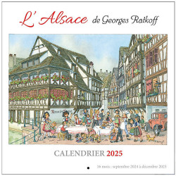 Calendrier L'Alsace Enchantée Ratkoff 2025